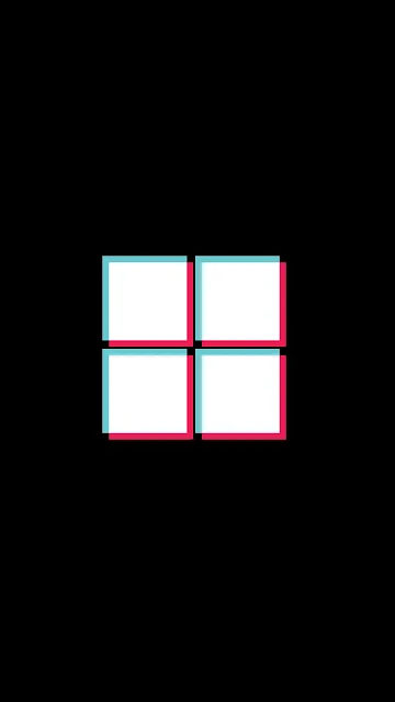 Papel de Parede hd Windows Logo X Tik Tok