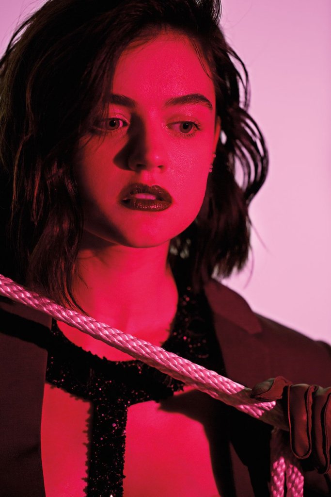 lucy hale hot photo shoot for paper magazine models