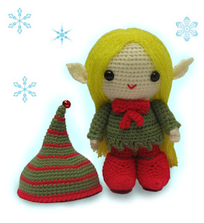 Amigurumi elf