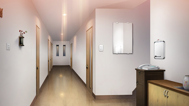 Big House Hallway (Anime Background)