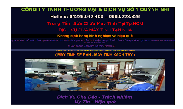 sửa máy tính tại nhà 0989.228.326