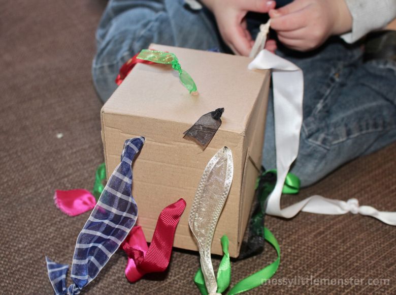 tugging box cardboard box craft