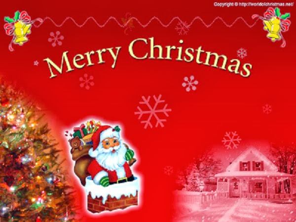 Merry Christmas Santa Claus HD Wallpaper Free