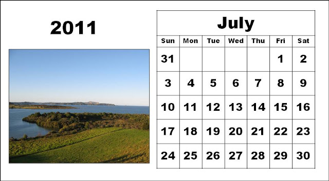 2011 Calendar Printable Free. Free Printable July 2011