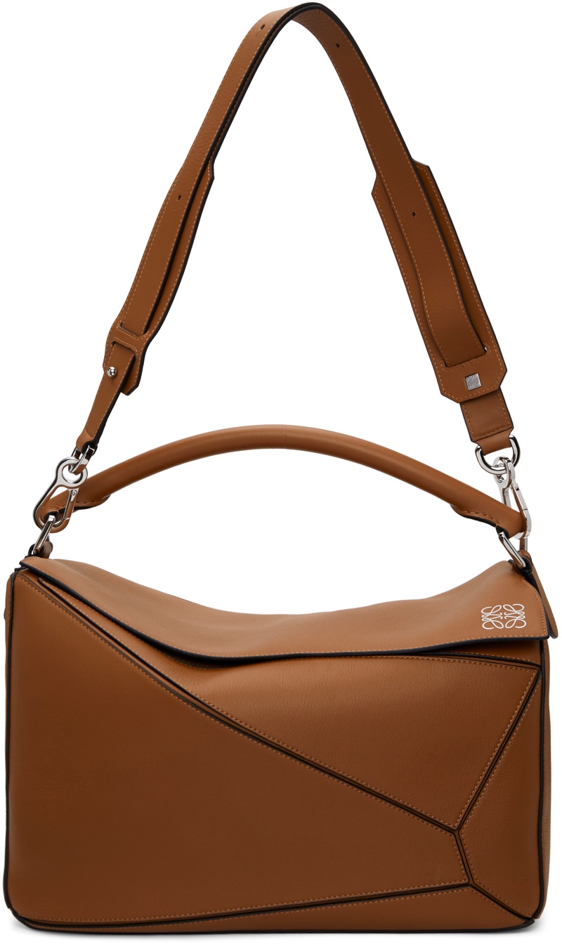 LOEWE TAN PUZZLE BAG