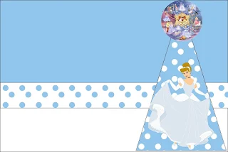 Cinderella Birthday Party: Free Printable Invitations, Labels or Cards.