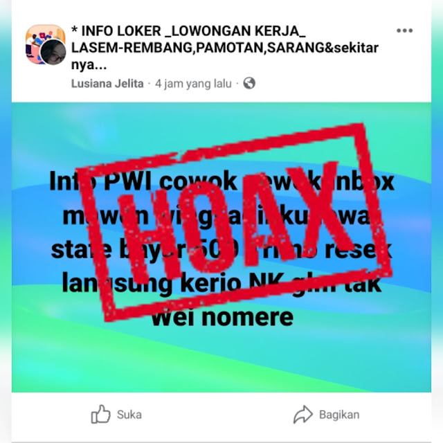 HOAX !!! Diterima Kerja Parkland World Indonesia Rembang Bayar 500 Ribu Rupiah