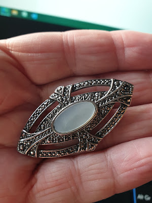 mother of pearl brooch