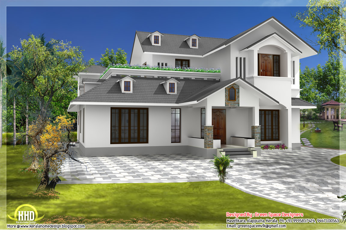 Boxtype 5 bhk home designed in vastu perimeter title=