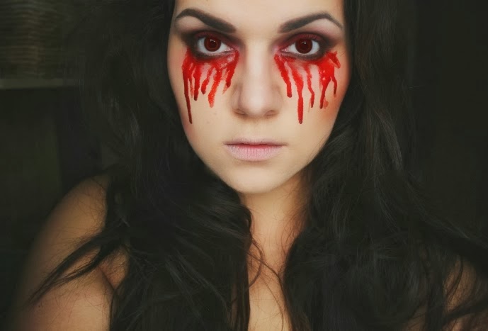  Makeup  by Aggie Halloween Tutorial  Bloody  Mary 