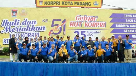 Gebyar HUT Korpri ke-51 Kota Padang
