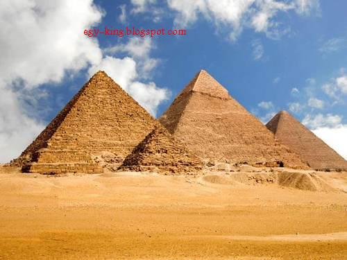 Alte ägyptische Pyramiden