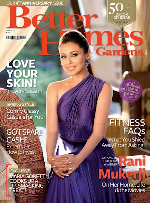 Rani Mukherjee on Better Homes & Gardens