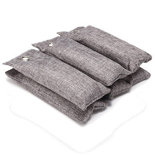 Bamboo Charcoal Air Purifying Bags Absorbing moisture. Removing formaldehyde. Removing unhealthy toxins and pollutants from the air.