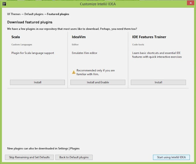 IntelliJ IDEA Community Edition Setup-Customize Featured Plugin- Kotlin IntelliJ IDEA Community Edition Setup-Customize Featured Plugin- Kotlin