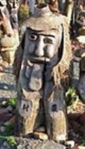 Andong Changseung totem poles 02