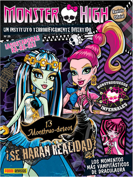 Revista Oficial Monster High (Nª25)