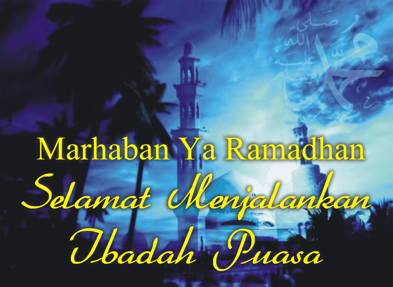 Gambar Ucapan Selamat Puasa Ramadhan 2014 M/1435 H. Part 1 