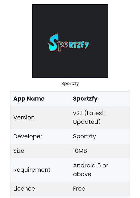 spotify apk download Sportzfy Apk - DORA TV APK