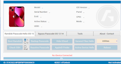 Download ATUnlock Tool V2.09.18 - Bypass Hello Screen/ Passcode Tool