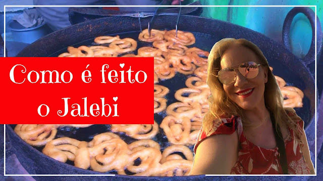 Jalebi doce indiano