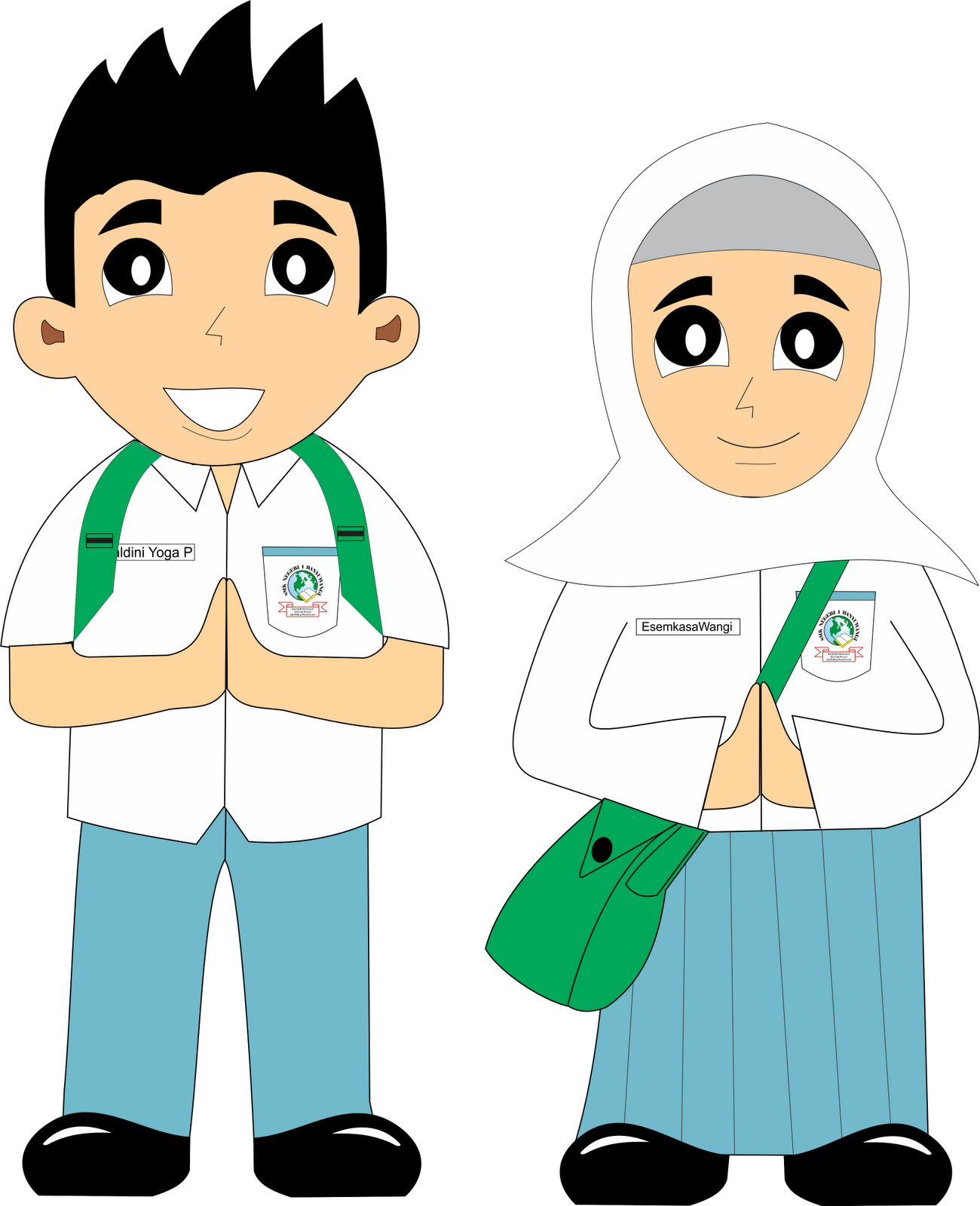 Terbaru Desain Kartun Kayu Anak Rak Buku 11 Gambar Kartun Muslimah