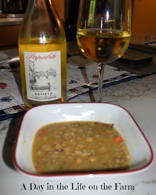 Wine and Soup