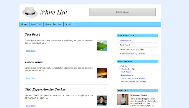 30 Template Premium Blogger tốt nhất năm 2013