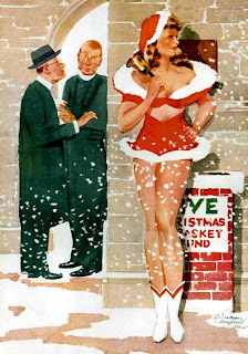 Funny Christmas Pinup Girls