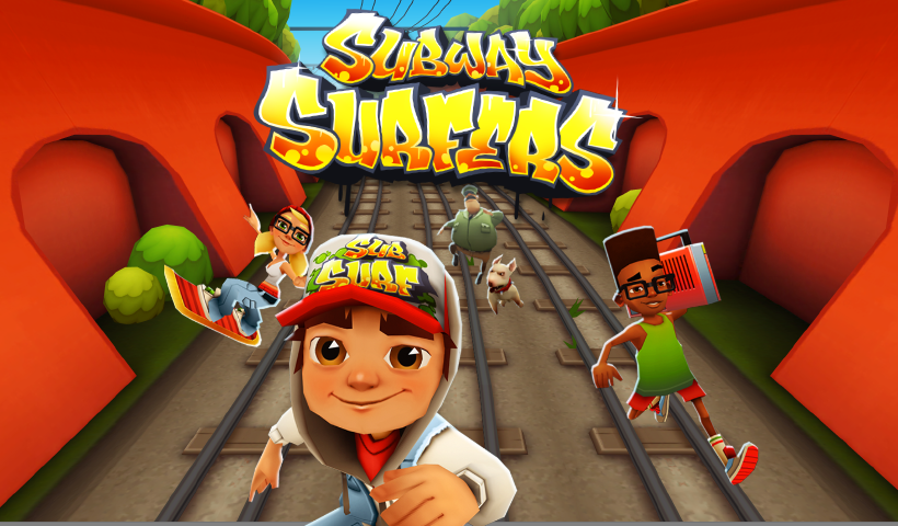 بوستر لعبة صب واي Subway Surfers game Poster