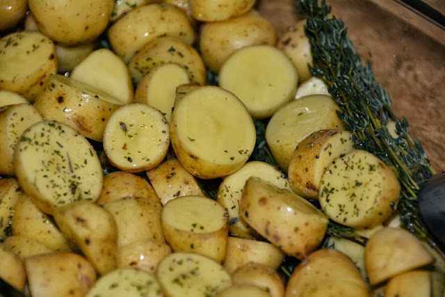 Oven roasted potatoes