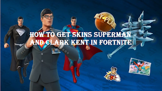 How to get the Superman and Clark Kent skin for free