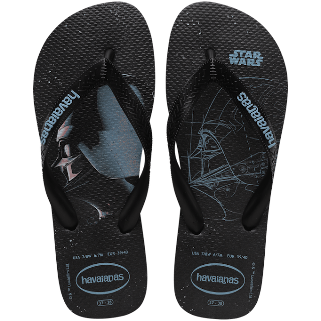 Havaianas Star Wars: Acompanhe a Força em suas aventuras diárias