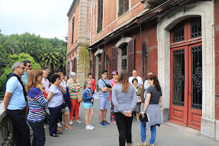 Visita al palacete de la Finca Munoa