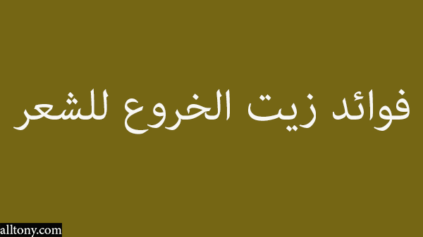 فوائد زيت الخروع للشعر 