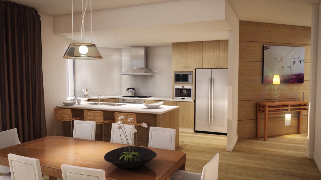 10 Model Interior Dapur  Minimalis Modern  Terbaru 2014 