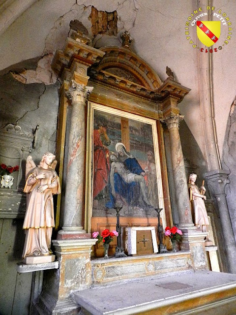 MALAUMONT (55) - L'église paroissiale Saint-Martin