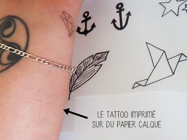 Diy Tatouages éphémères Caro Dels