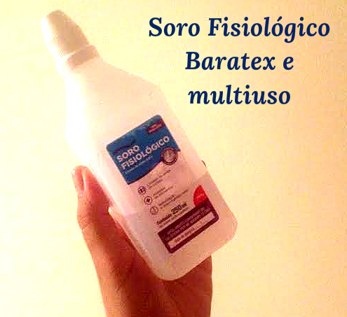 soro fisiologico no cabelo