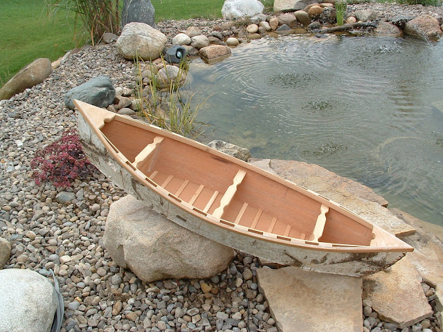 build a canoe shelf