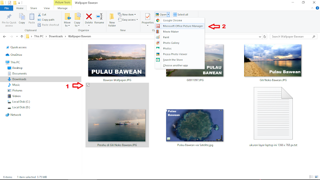 Cara Mengatur Resolusi Gambar dengan Microsoft Office Picture Manager