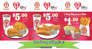 Free Printable Popeyes Chicken Coupons