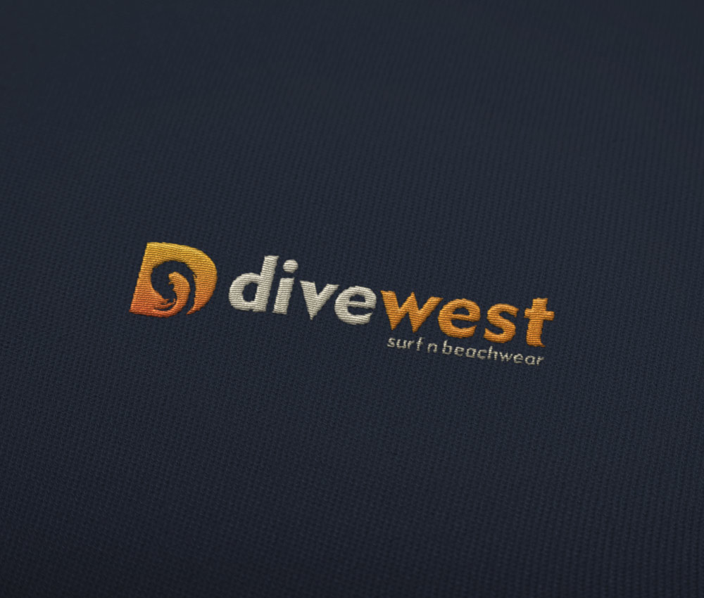 Dive West Logo Design 5