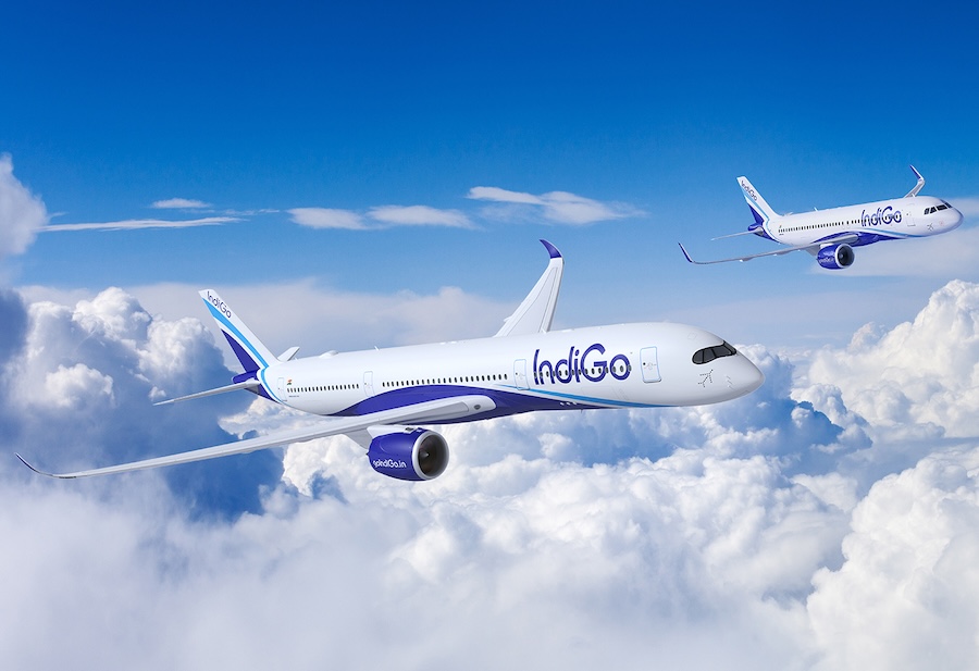 IndiGo encarga 30 aviones Airbus A350, valorados en más de 7.000 millones