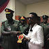 Nigerian Army honours comedian, I Go Dye (photos)