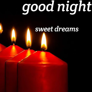 Good night candle images