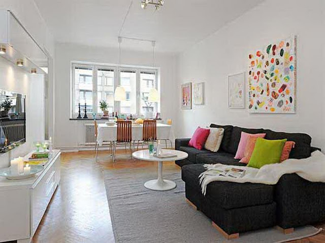 Unbelievable Apartment Colorful Small Living Room Ideas