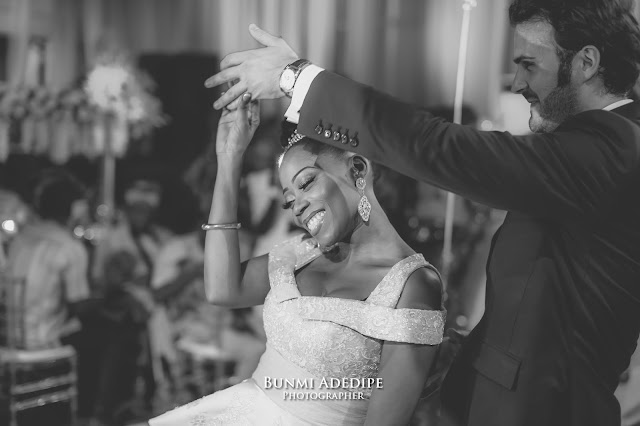 The official photos, details from Tosyn Bucknor's wedding