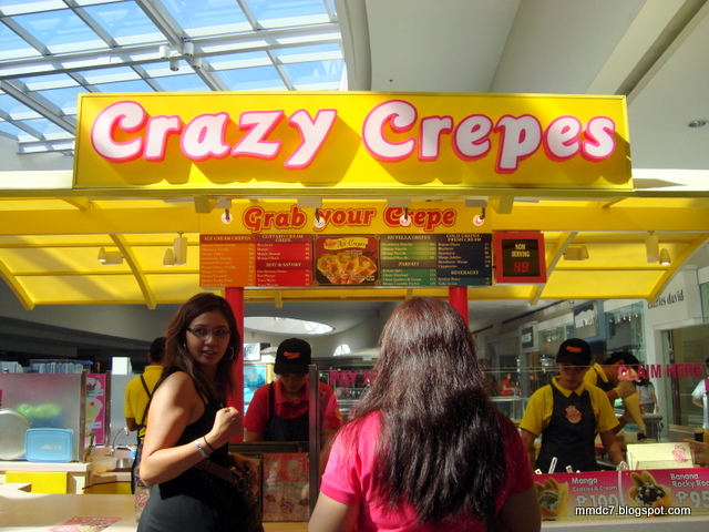 mmdc7 Online Crazy Crepes  at Mall of Asia