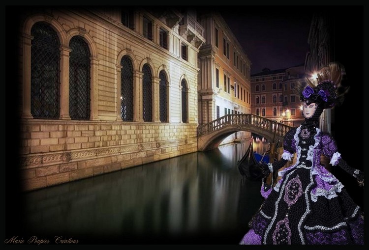 Poupée Carnaval de Venise